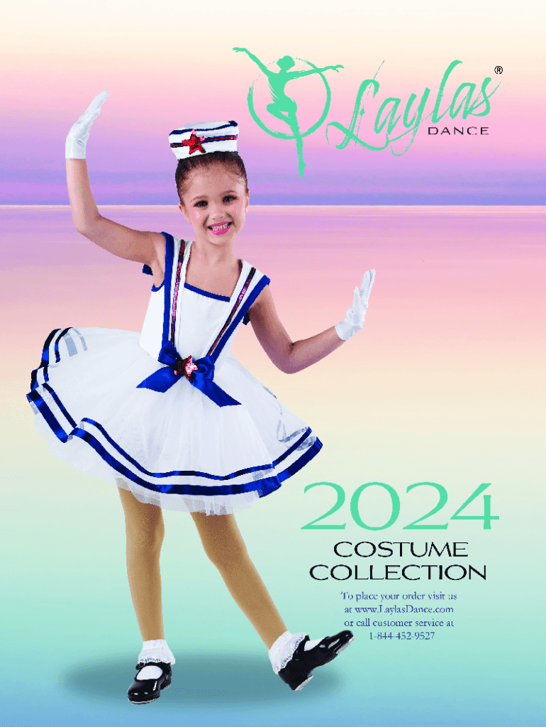 Fillable Online Laylas Dance Costumes Dance Costumes, Jazz, Tap, Ballet Fax Email Print