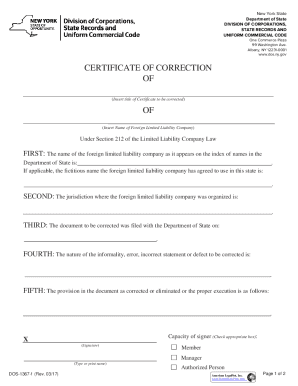 CERTIFICATE OF AMENDMENT OF THE ...