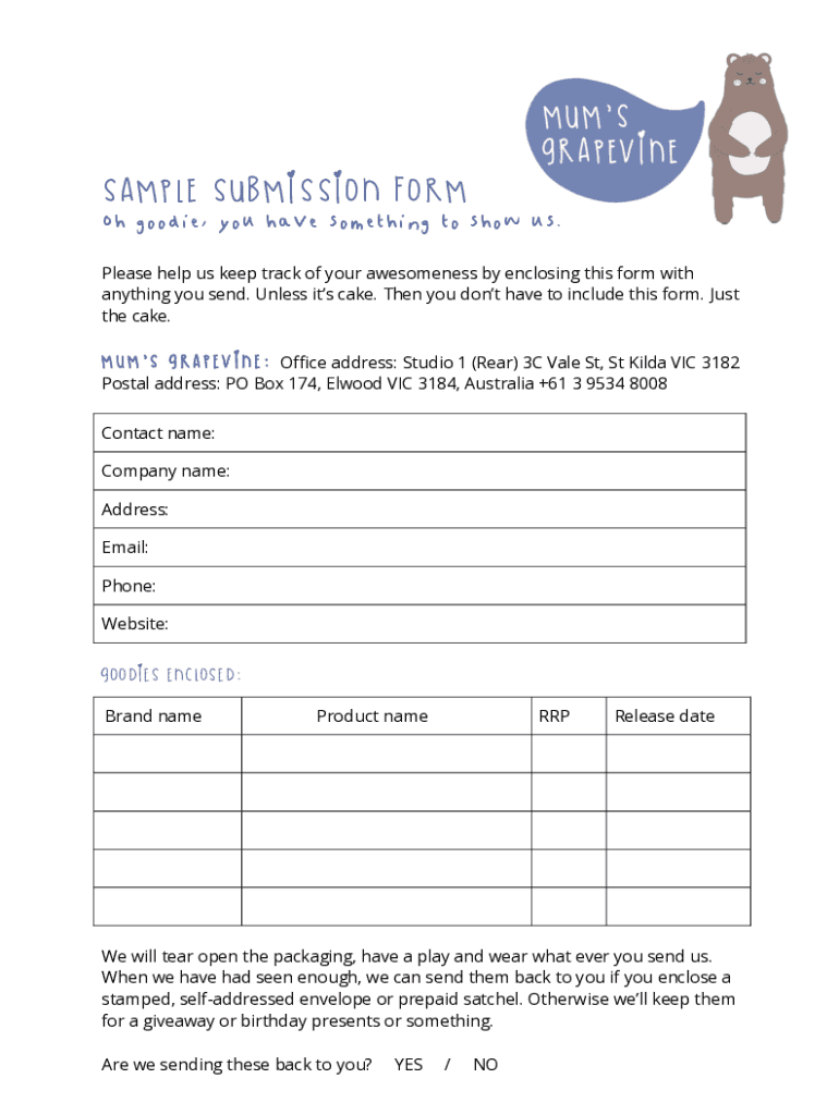 Form preview
