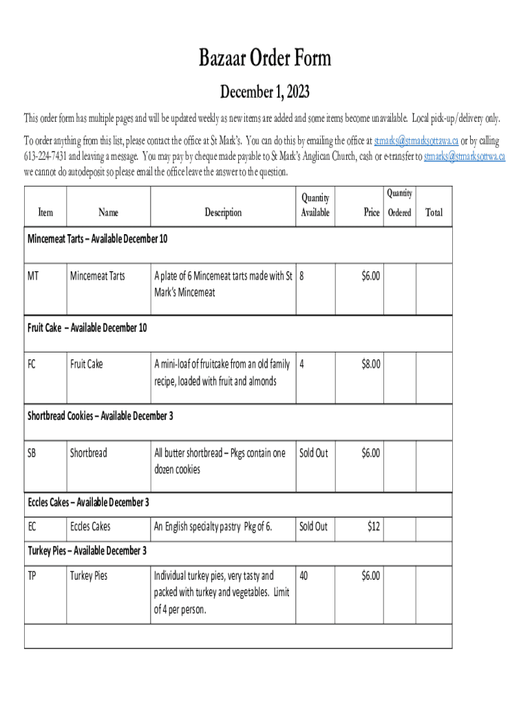 Form preview