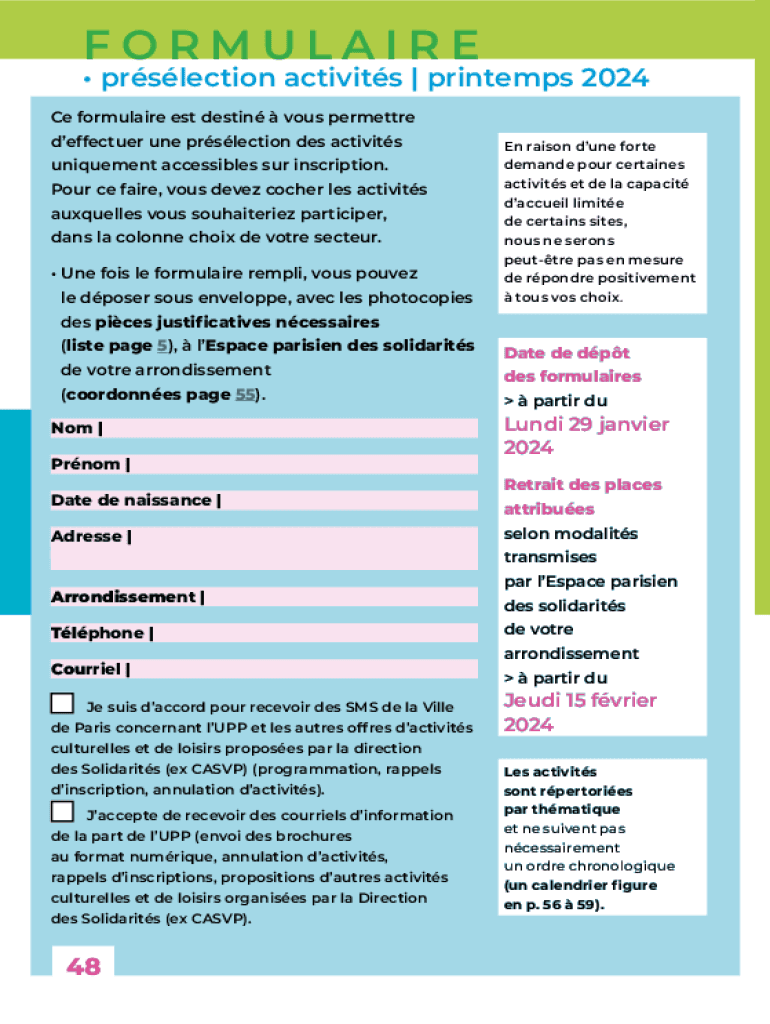 Form preview