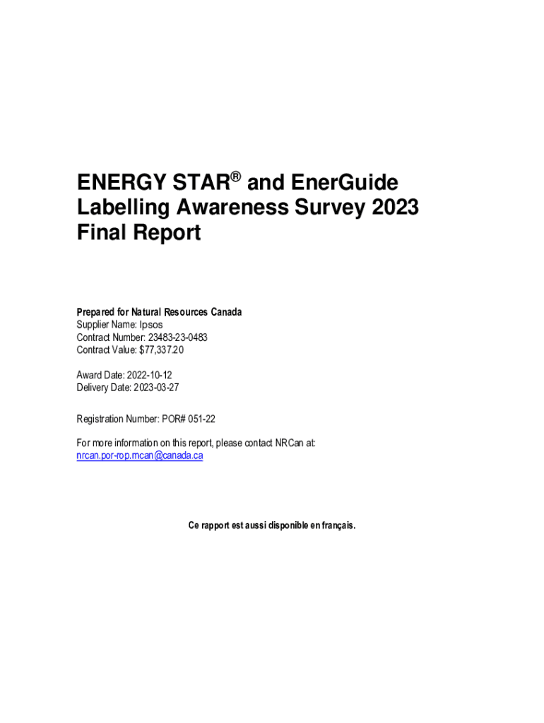 Fillable Online Final recognition criteria for ENERGY STAR Most