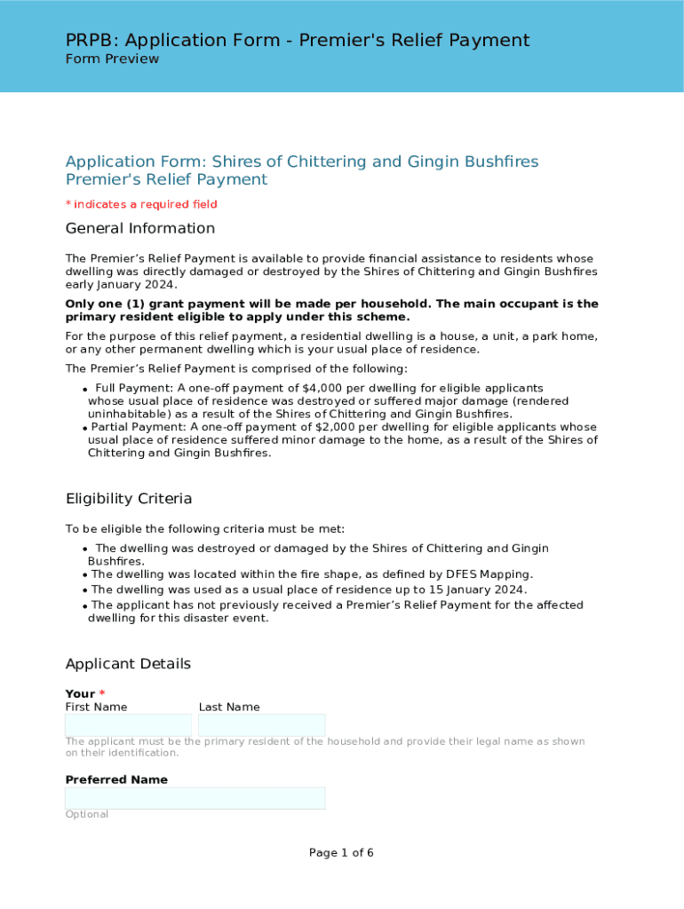 Form preview