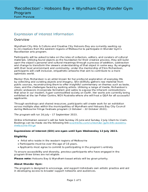 Form preview