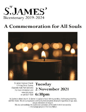 The Commemoration of All the Faithful Departed (All Souls ...