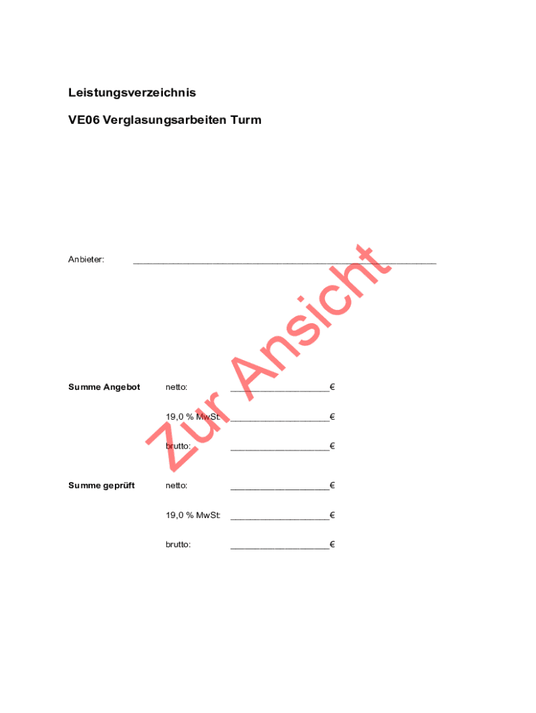 Form preview