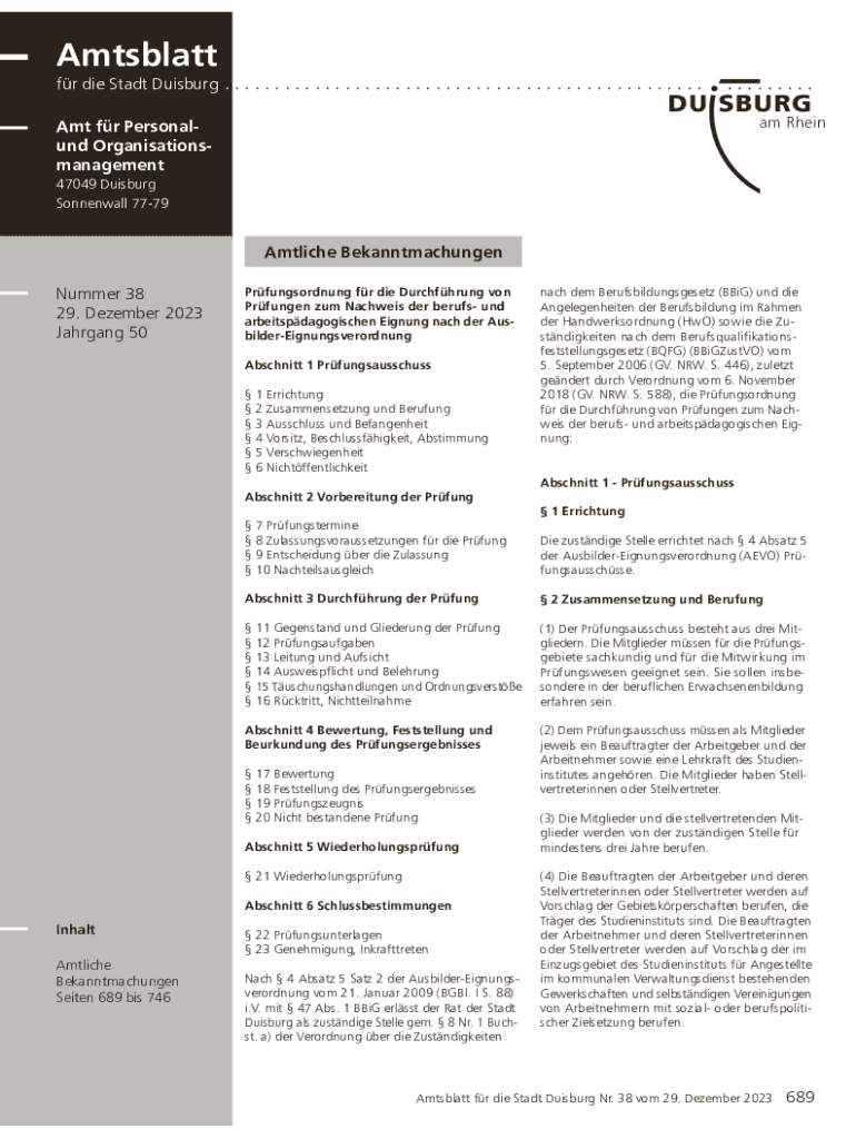 Amt Für Personal- Und Organisationsmanagement