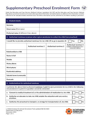 Form preview