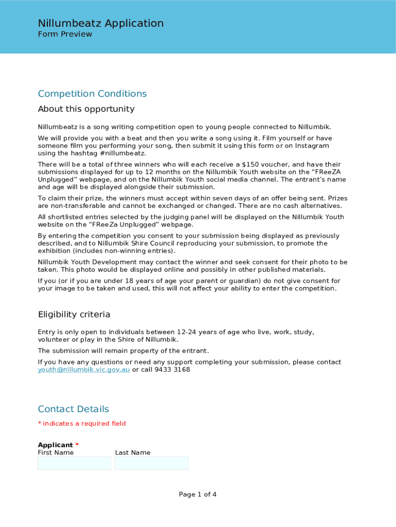 Form preview