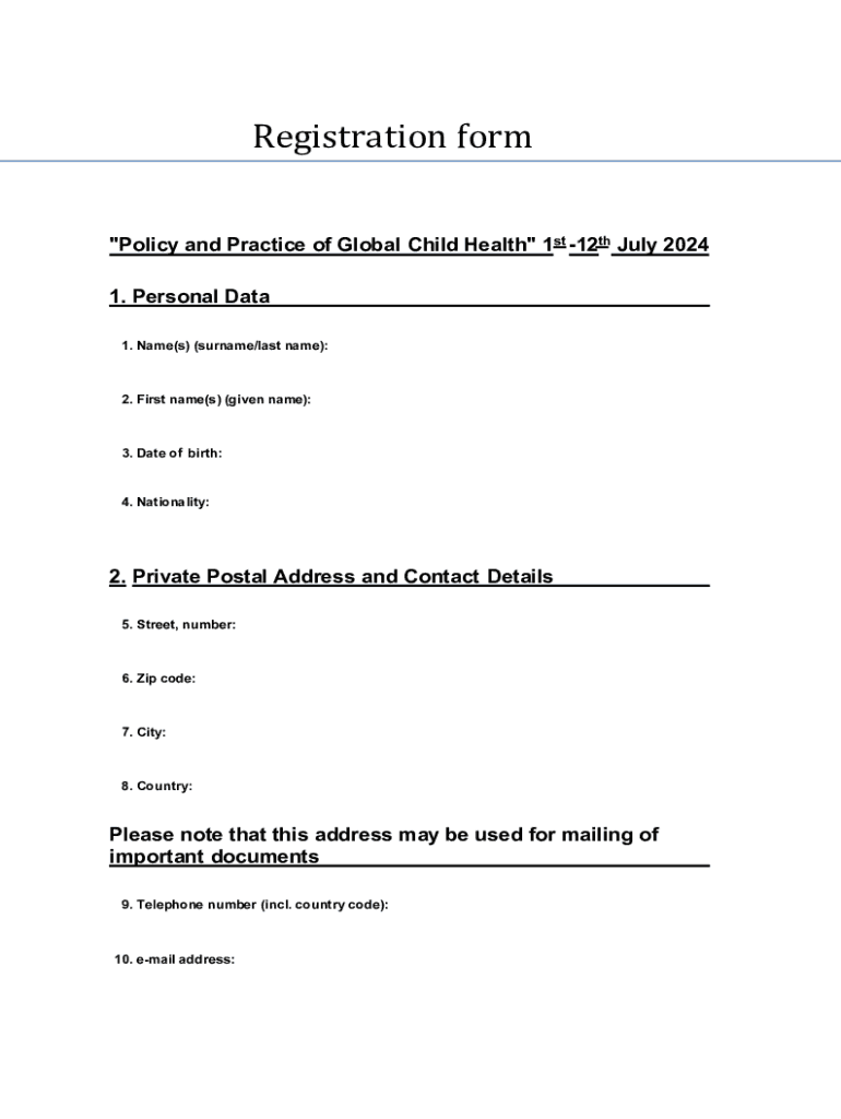 Form preview