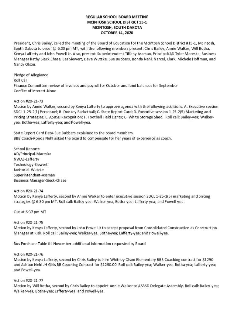 Fillable Online mcintosh k12 sd State Assessment Information Fax Email