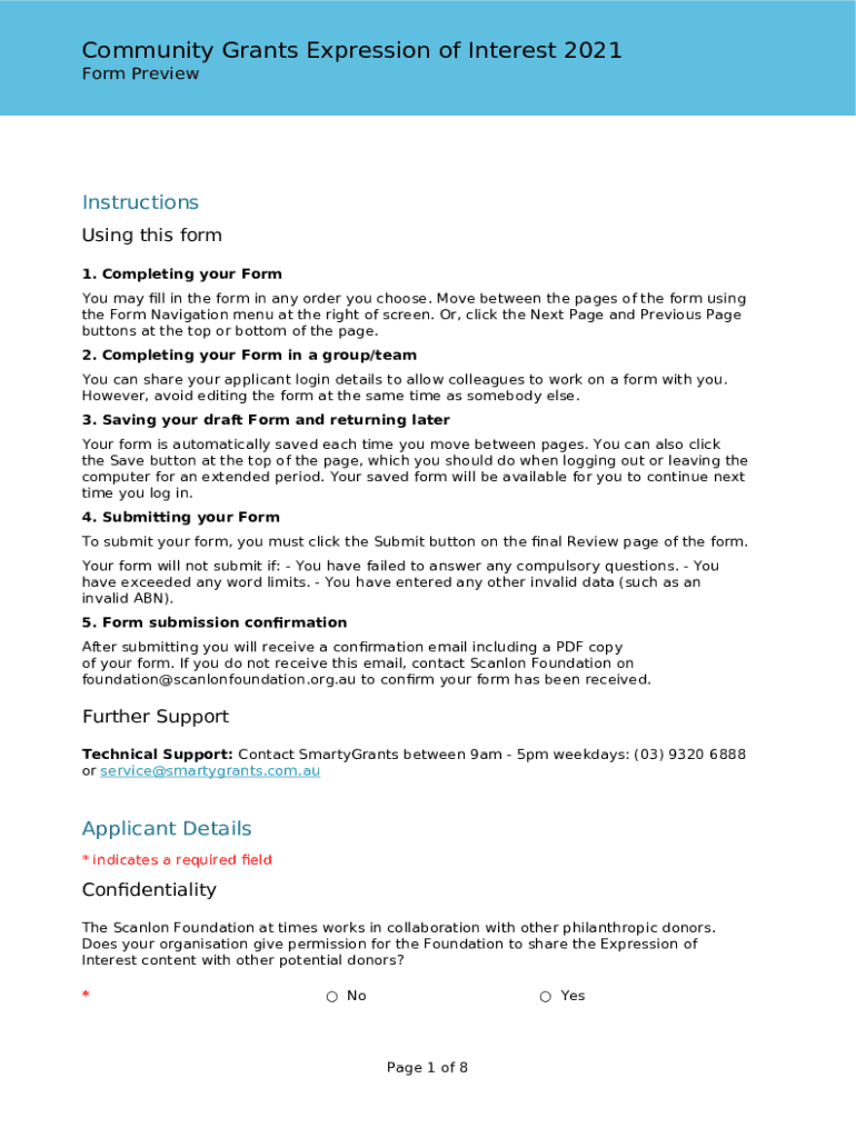 Form preview