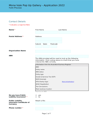 Form preview