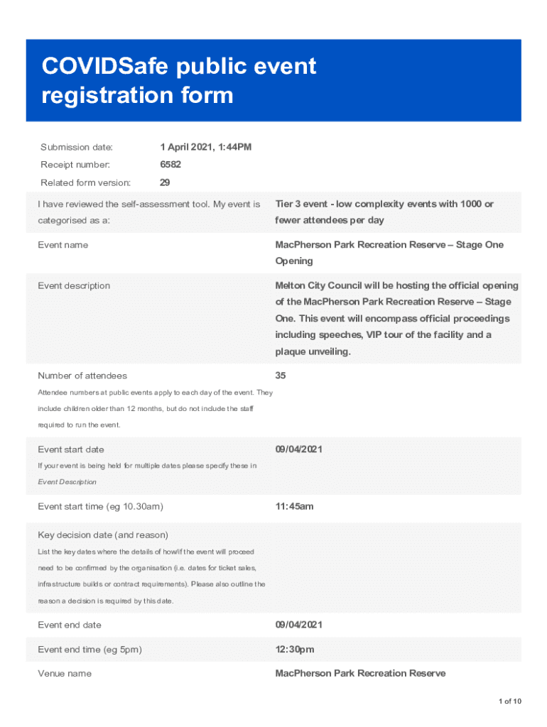 Form preview