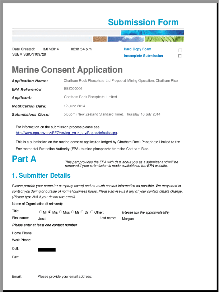 Form preview