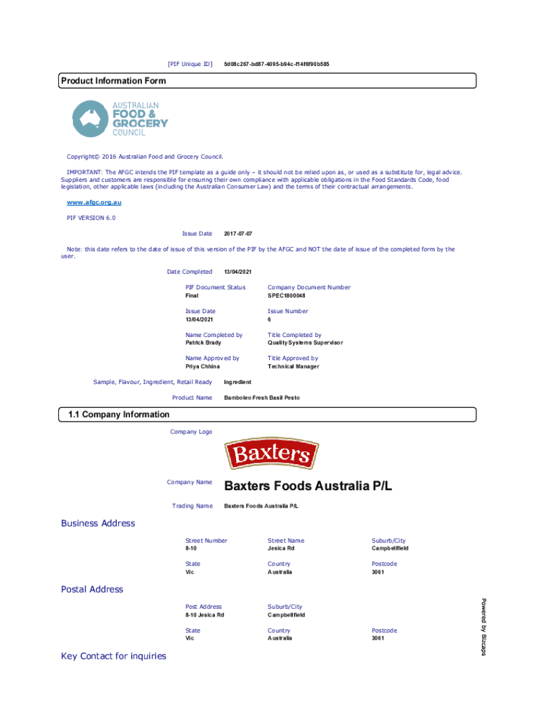 Form preview