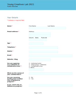 Form preview