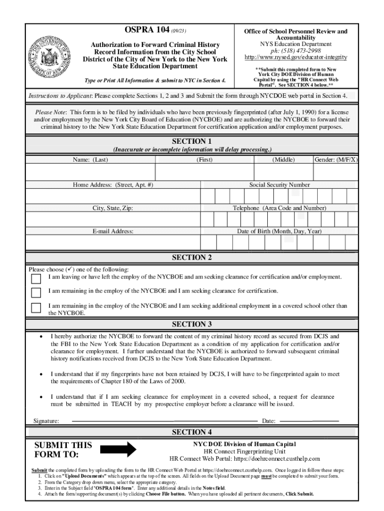 ospra 104 Preview on Page 1