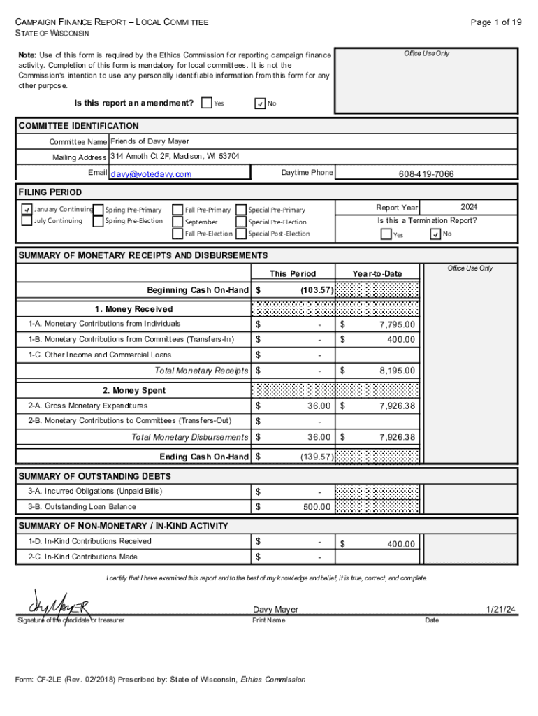 Form preview