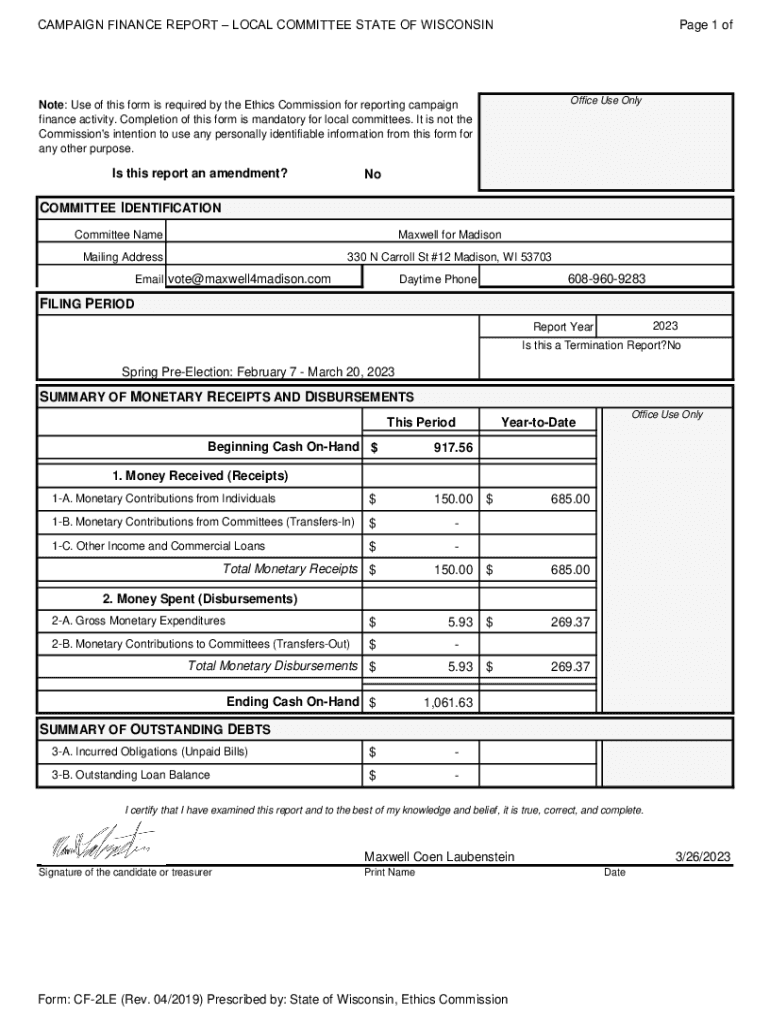 Form preview
