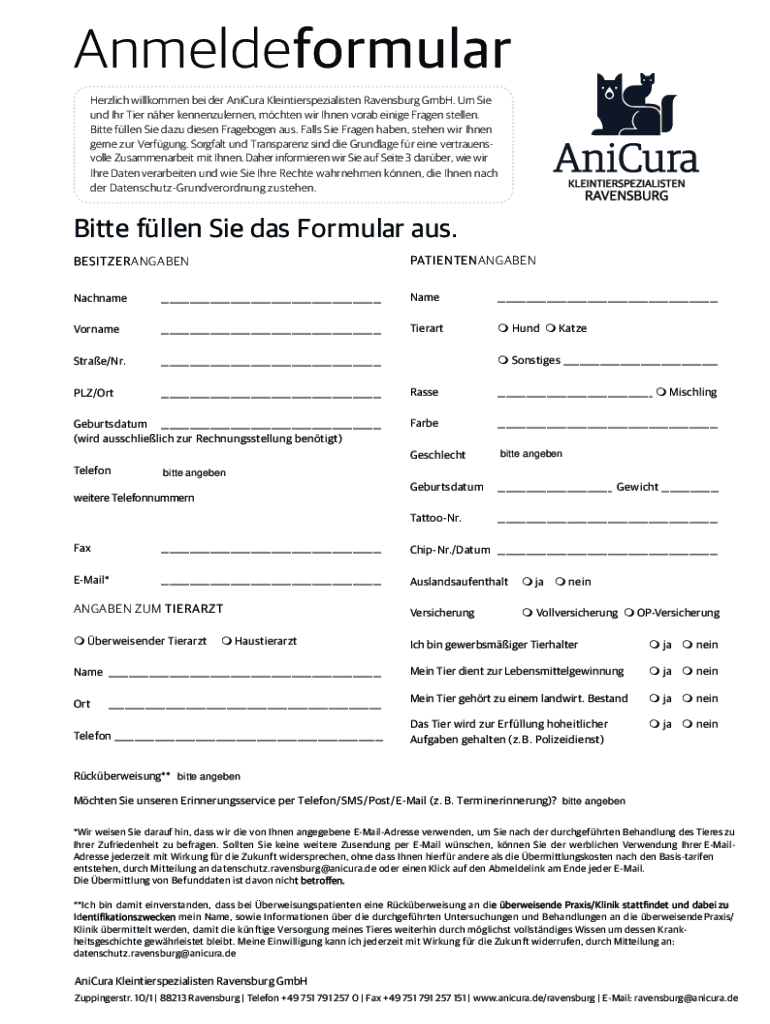 Form preview