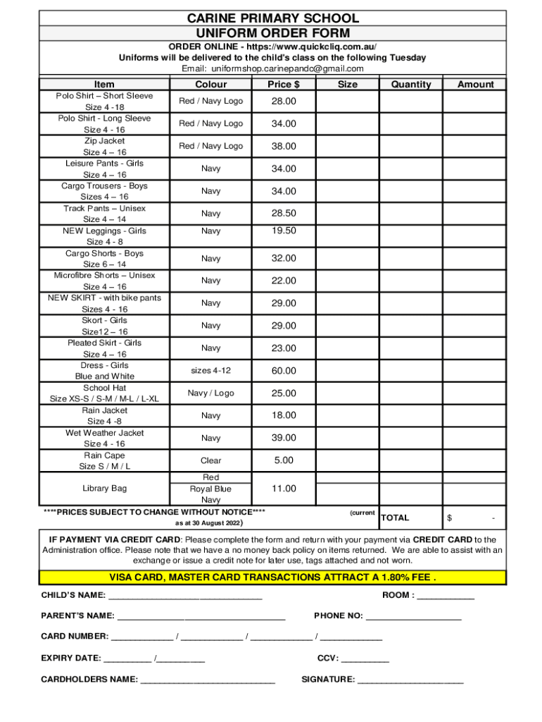 Form preview