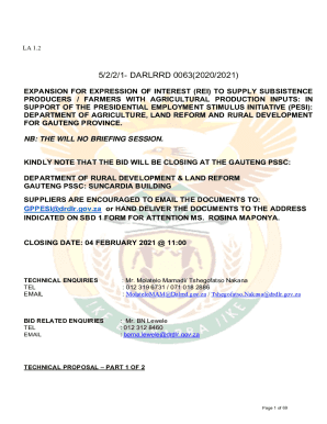 Fillable Online Agriculture, Land Reform & Rural Development Fax Email