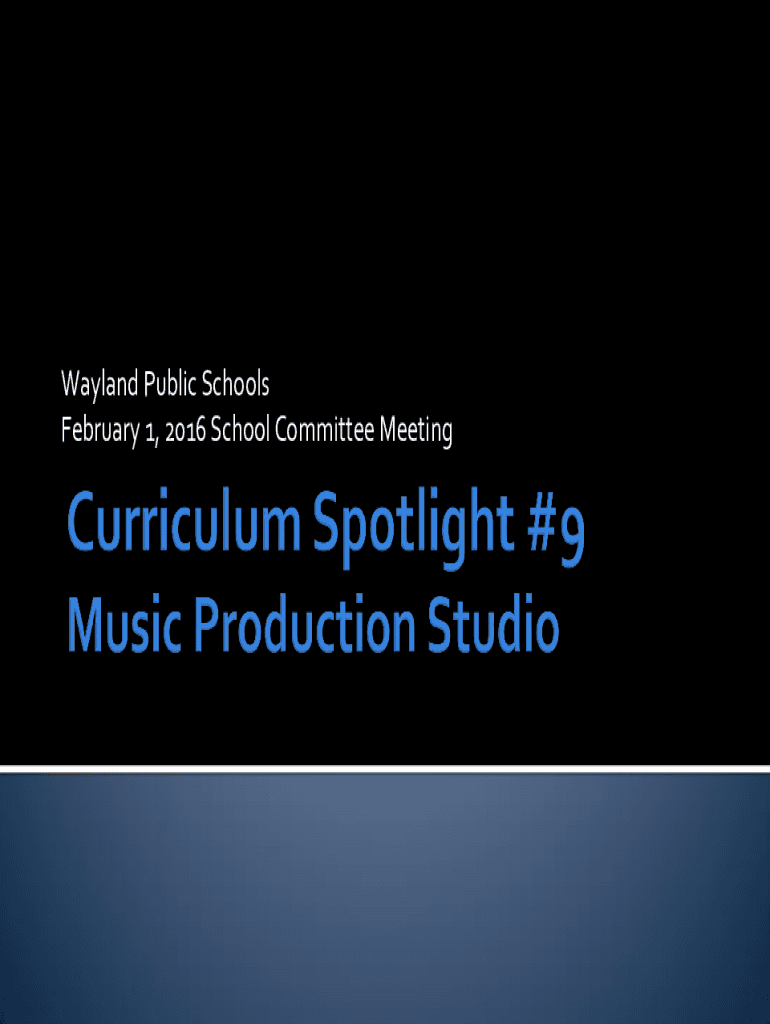 Fillable Online School Year Calendars Wayland Public Schools Fax