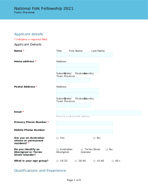 Form preview