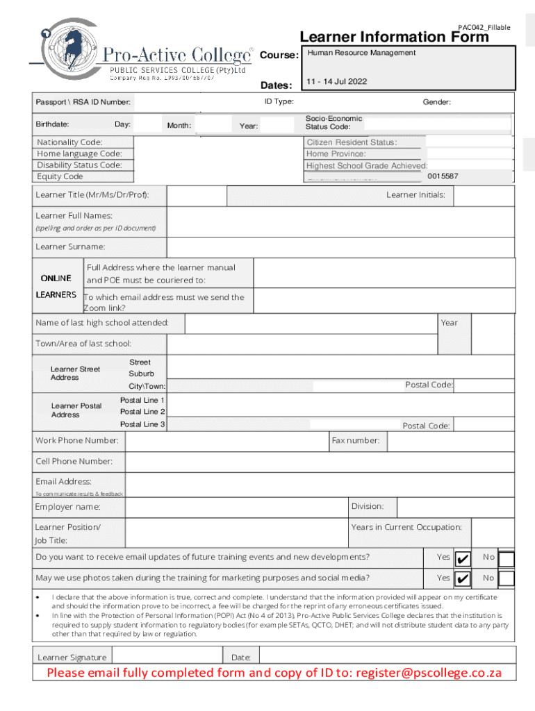Form preview