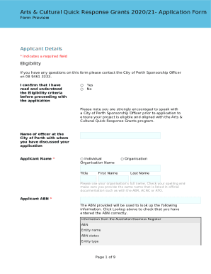 Form preview