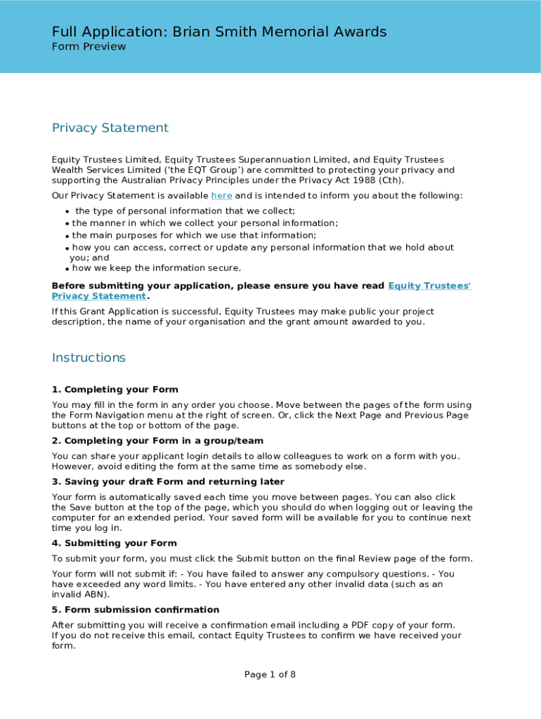 Form preview