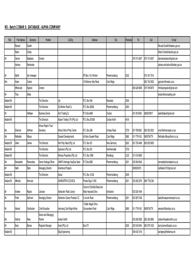 Form preview
