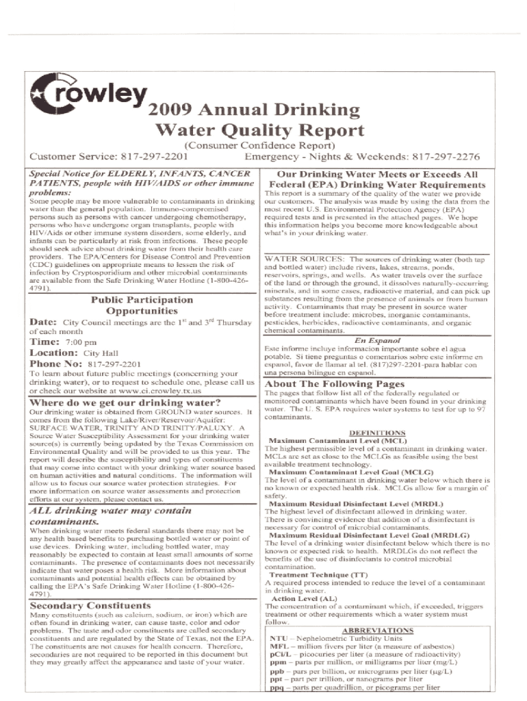 Fillable Online Forms, Permits, and Applications City of Crowley