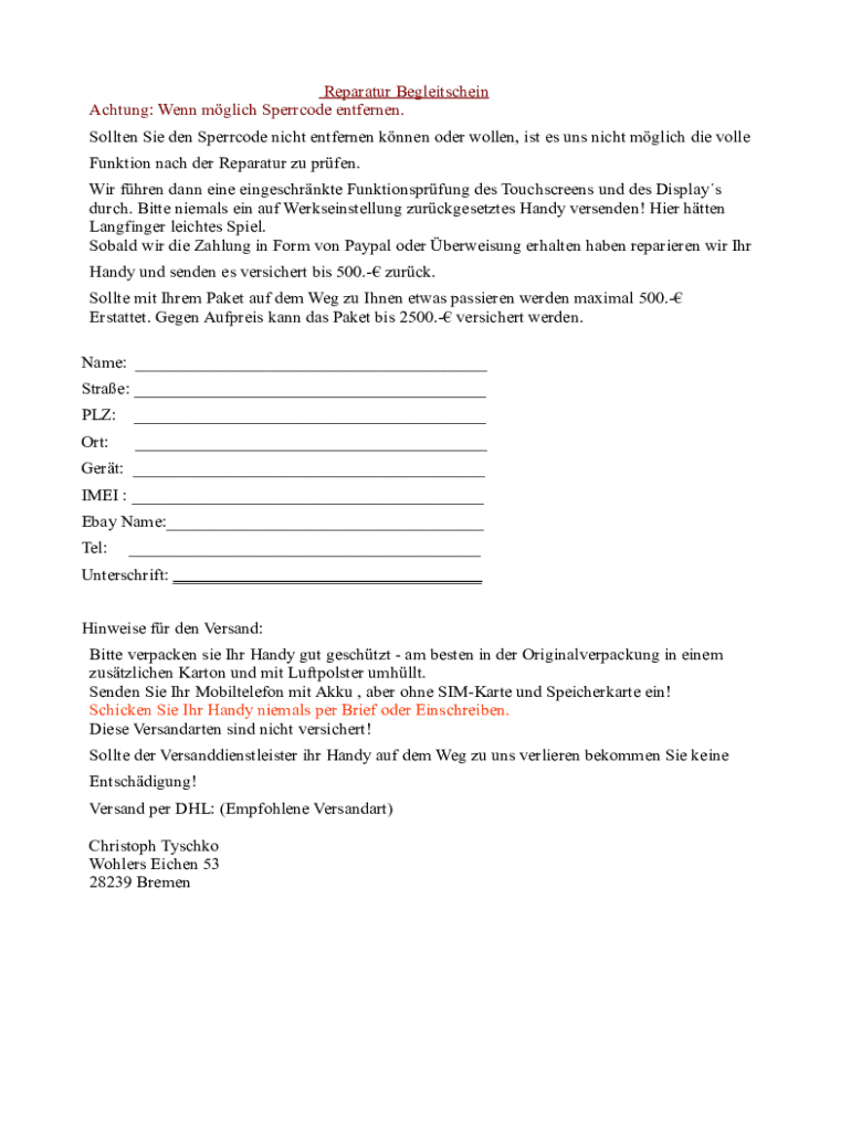Form preview