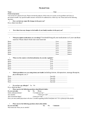 Form preview