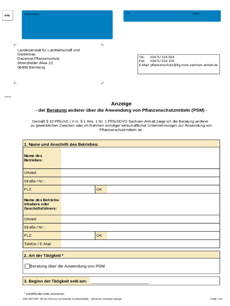 Form preview