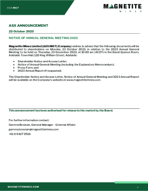 Fillable Online ASX ANNOUNCEMENT RIGHTS ISSUE OPENS FOR ... Fax Email ...