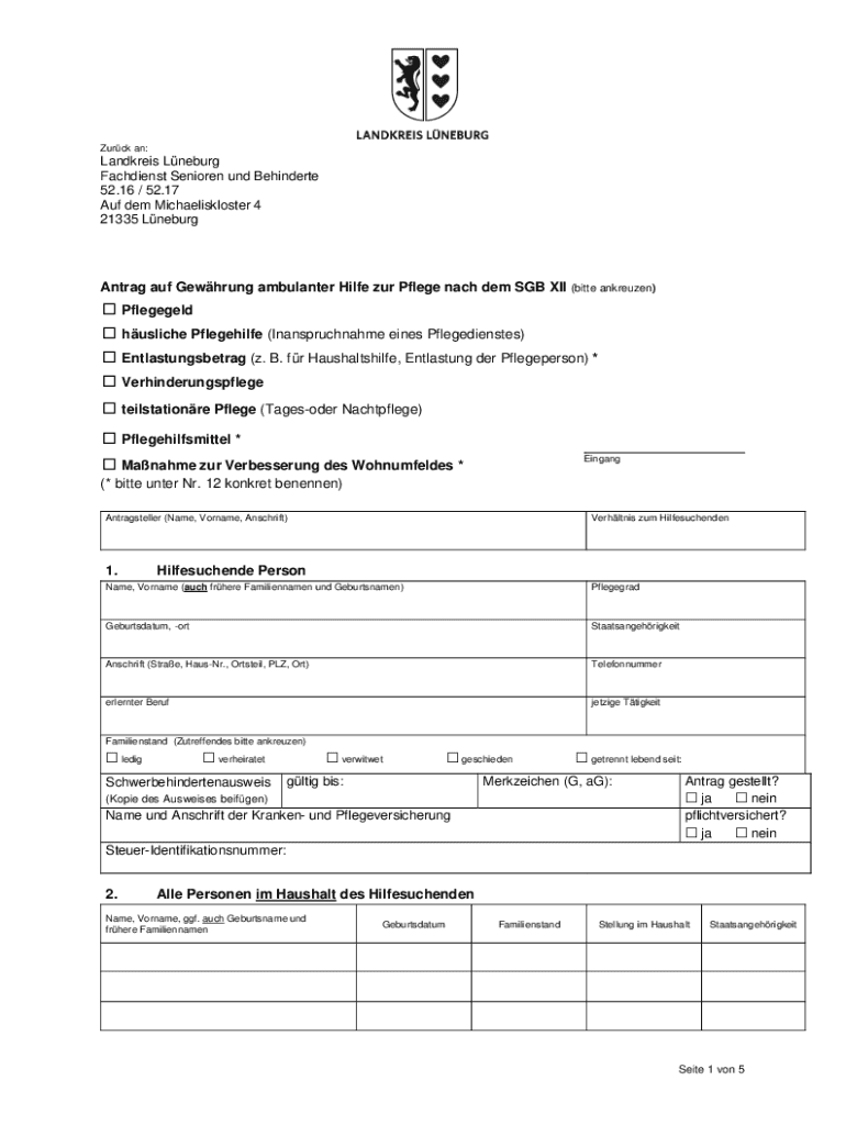 Antrag Auf Einbürgerung Hilfe Beim Ausfüllen Ausfüllbar Online Antrag auf Gewhrung ambulanter Hilfe zur Pflege nach