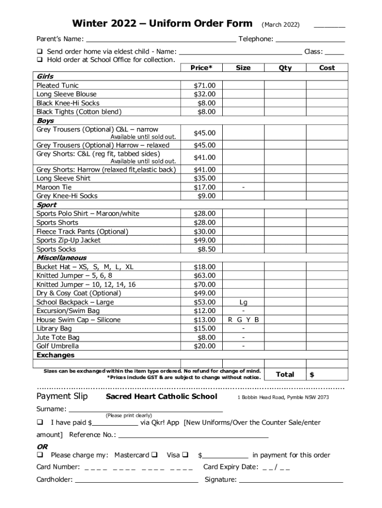 Form preview
