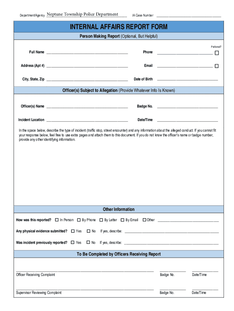 Form preview