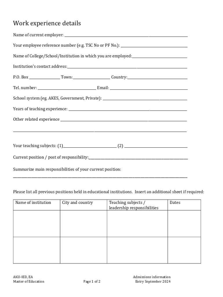 Form preview