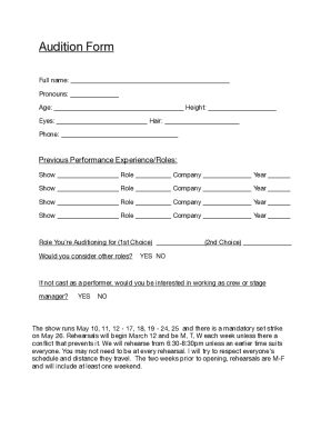 Form preview
