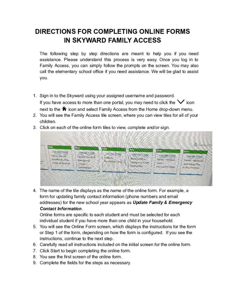 Form preview