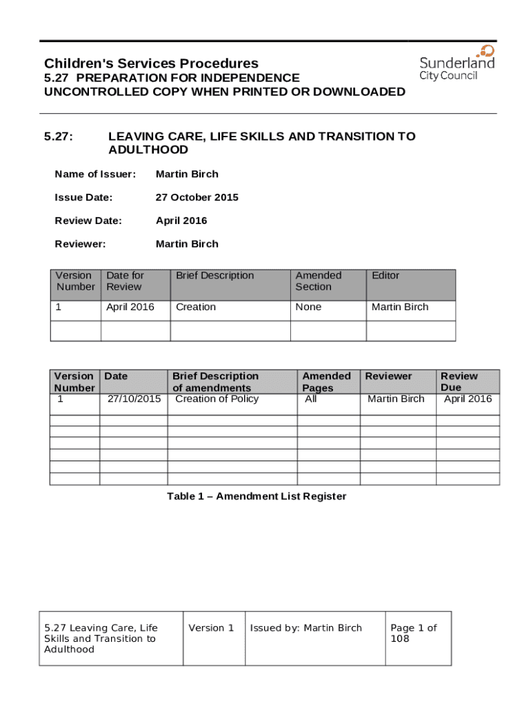 Life Skills Assessment And Pathway Planning Checklist Doc Template pdfFiller