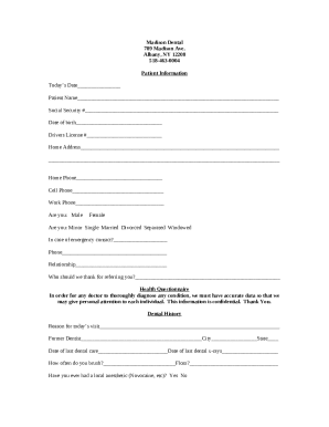 Form preview