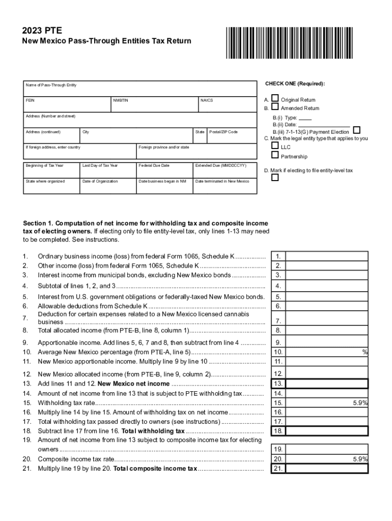 nm pte form Preview on Page 1