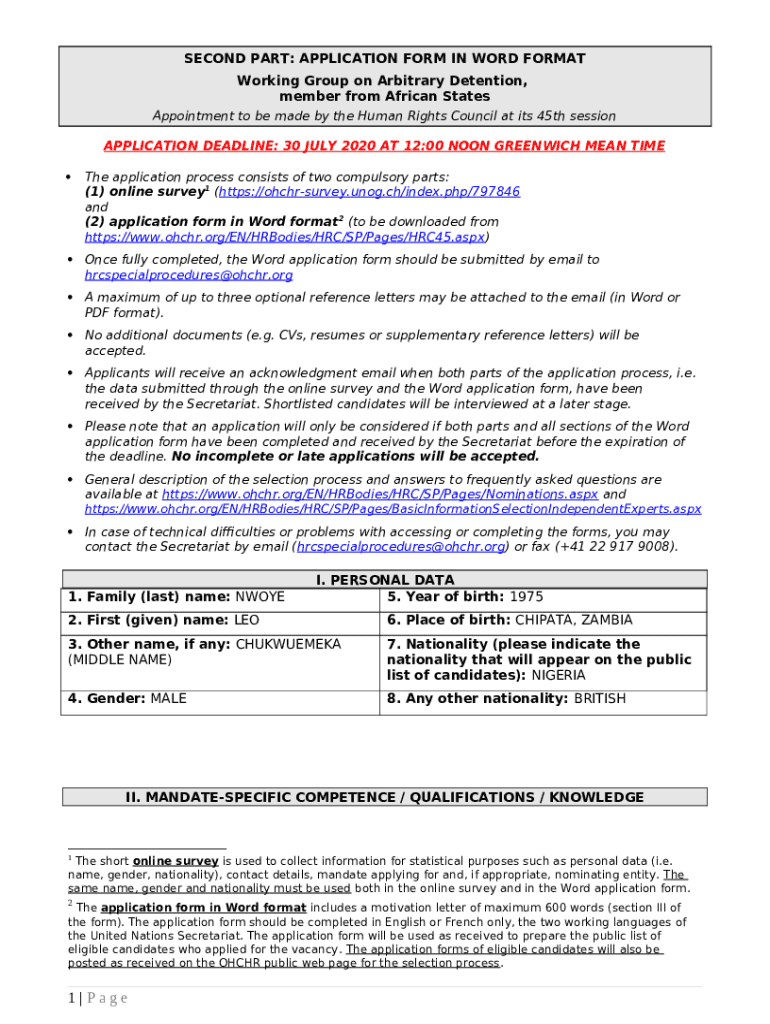 Form preview