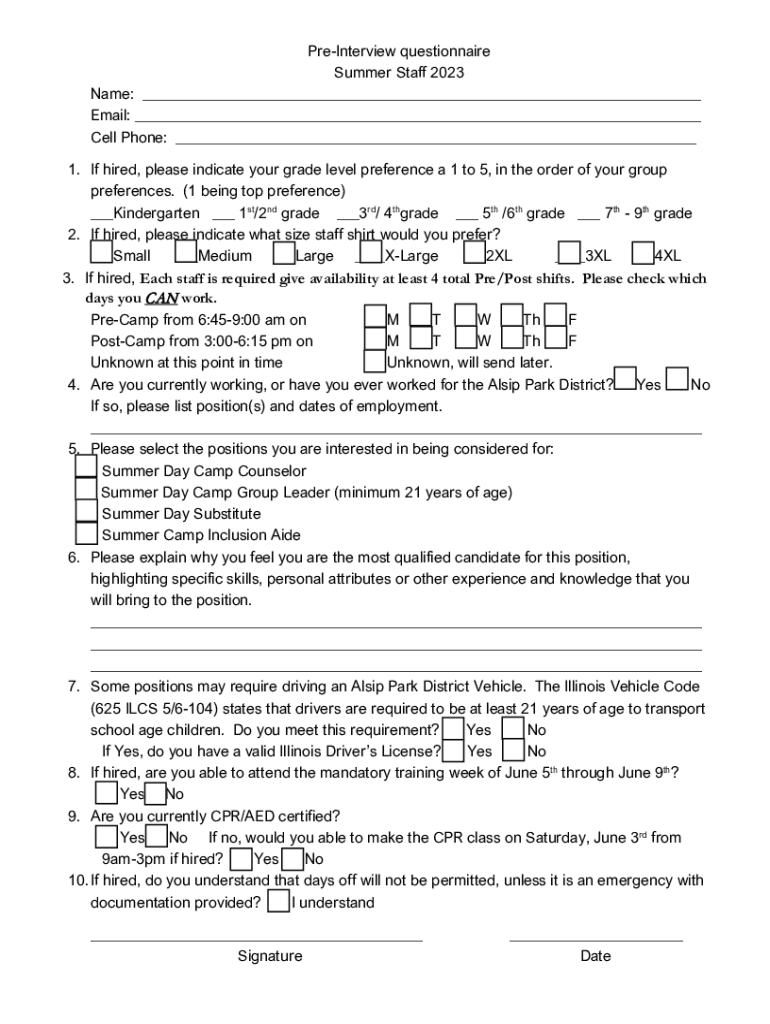 Form preview
