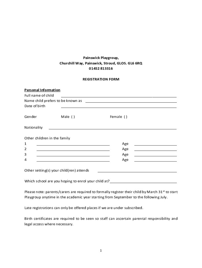 Form preview